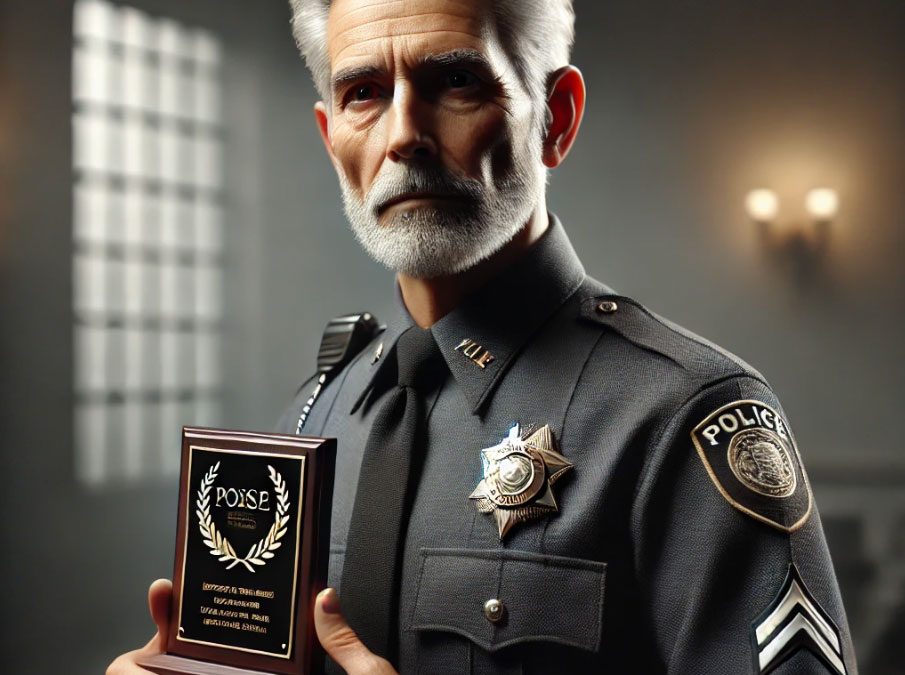 Honor a Lifetime of Service With a Law Enforcement Retirement Plaque